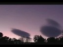 Catalog#:V01350 License:$88.00, Format:720x480 Motion JPEG(.AVI) at 30fps, Length: approx.17 sec. Amazing UFO lenticular cloud sunset time lapse