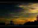 Sunrise stratus forming + jet trails time lapse Cat.#V01845, 720x480 Motion JPEG (.AVI), 8 sec. at 30fps 