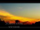 dark red-orange sunrise time lapse Cat.#V01848, 720x480 Motion JPEG(.AVI), 8 sec. at 30fps 