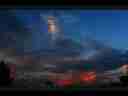 Colorful multi-layer high clouds at sunset Cat.#V02832, 720x480 Motion JPEG(.AVI), 10 sec. at 30fps 