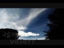 Jet trail through multilayer cloud drift Cat.#V03077, 1920x1080 Motion JPEG (.AVI), 4 sec. at 30fps 