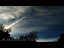 Multi-layer hclds and trail drift timelapse Cat.#V03299, 1920x1080 Motion JPEG (.AVI), 19 sec. at 30fps 