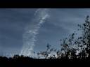 trail expands overhead timelapse Cat.#V03328, 1920x1080 Motion JPEG (.AVI), 9 sec. at 30fps 