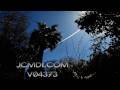 Timelapse jet trails drift behind trees Cat.#V04373, 1920x1080 Motion JPEG (.AVI), 8 sec. at 30fps 