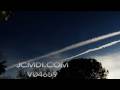 Timelapse several jet trails passing/expanding Cat.#V04659, 1920x1080 Motion JPEG (.AVI), 22 sec. at 30fps 