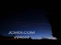 Timelapse long/thin jet trail cross/passing sunset fadeout Cat.#V04663, 1920x1080 Motion JPEG (.AVI), 16 sec. at 30fps 