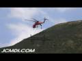 Sikorsky S-64 Skycrane lowers 500Kv Tower top into position Cat.#V04865, 1920x1080 H.264 AVCHD (.MTS), 39 sec. at 30fps 