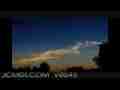 Sunset colorful wave clouds fadeout timelapse Cat.#V05456, 2400x1080 Motion JPEG(.AVI), 9 sec. at 30fps 