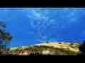Catalog#:V05607 License:$60.00, Format:1920x1080 Motion JPEG(.AVI) at 30fps, Length: approx.7 sec. Grassy slope and cirrus overhead timelapse