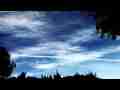 Timelapse multi-layer cirrus+jet trails with low sun angle shadow Cat.#V06969, 1920x1080 Motion JPEG (.AVI), 34 sec. at 30fps 