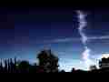 Long-run timelapse jet trails cross, drift and expands Cat.#V06985, 1920x1080 Motion JPEG (.AVI), 26 sec. at 30fps 