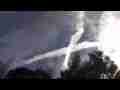 X-Cross jet trails drifting (realtime) Cat.#V07041, 1920x1080 H.264 AVCHD (.MTS), 24 sec. at 30fps 