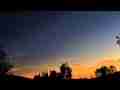 Jet trails drifting at sunrise time lapse Cat.#V07105, 1920x1080 Motion JPEG (.AVI), 20 sec. at 30fps 