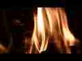 Fireplace-Zoomed flames on log realtime HD Cat.#V07192, 1920x1080 H.264 AVCHD (.MTS), 31 sec. at 30fps 