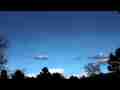 Powder blue sky fluffy cumulus cloud passing/forming time lapse Cat.#V07298, 1920x1080 Motion JPEG (.AVI), 9 sec. at 30fps 