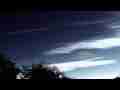 Deep Angle cirrus and jet trail fragments passing in time lapse Cat.#V07301, 1920x1080 Motion JPEG (.AVI), 27 sec. at 30fps 