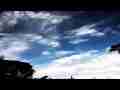 Catalog#:V07615 License:$116.00, Format:1920x1080 Motion JPEG(.AVI) at 30fps, Length: approx.24 sec. Cirrus passing overhead, long-run time lapse sunset fadeout HD V07615