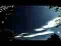 High contrast parallel jet trails expand/mutate as they pass in timelapse Cat.#V08034, 1920x1080 Motion JPEG (.AVI), 22 sec. at 30fps 