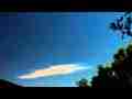 Old jet trail fragment passes/mutates, timelapse Cat.#V08035, 1920x1080 Motion JPEG (.AVI), 21 sec. at 30fps 