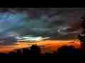 Flickery under-lit cirrus clouds sunset timelapse (pt 1) Cat.#V08384, 1920x1080 Motion JPEG(.AVI), 22 sec. at 30fps 