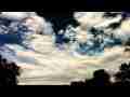 Catalog#:V08387 License:$270.00, Format:1920x1080 Motion JPEG(.AVI) at 30fps, Length: approx.85 sec. Long-run mottled cirrus thickening gray sky timelapse