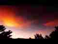 Very Colorful Thin Lenticular Cloud Forming SunSet with jet trail timelapse Cat.#V08527, 1920x1080 Motion JPEG (.AVI), 38 sec. at 30fps 