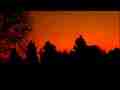 Short orange early dawn jet trail timelapse Canon 5D Mk2 1600mm Cat.#V08794, 1920x1080 Motion JPEG (.AVI), 9 sec. at 30fps 