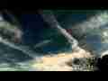 Multilayer jet trails/cirrus passing timelapse Cat.#V09012, 1920x1080 Motion JPEG (.AVI), 11 sec. at 30fps 