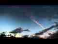 Colorful multi-layer cloud & jet trail drift timelapse Cat.#V09335, 1920x1080 Motion JPEG (.AVI), 7 sec. at 30fps 