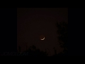 Sliver moon setting timelapse (Crop-Scale-Matte) Cat.#V09412, 1920x1080 Motion JPEG(.AVI), 18 sec. at 30fps 
