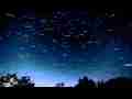 Wide angle HD star spin/trails timelapse Cat.#V09644, 1920x1080 Motion JPEG(.AVI), 16 sec. at 30fps 