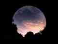 Nice fisheye under-lit cirro-cumulus cloud forming sunset timelapse nice colors Cat.#V09693, 1920x1080 Motion JPEG (.AVI), 28 sec. at 30fps 