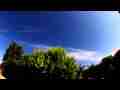 Catalog#:V09893 License:$20.00, Format:1920x1080 Motion JPEG(.AVI) at 30fps, Length: approx. sec. Short Fisheye cirrus cloud passing timelapse
