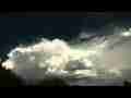 extreme contrast thunderstorm cloud expanding timelapse (natural) Cat.#V10042, 1920x1080 Motion JPEG (.AVI), 23 sec. at 30fps 