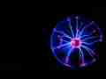 Plasma Ball Lightning 16 wide view grainy fast shutter RIGHT Cat.#V10434, 1920x1080 H.264/AVC1 (.MOV), 20 sec. at 30fps 