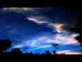 Nice blue sky and clouds sunset timelapse Cat.#V10837, 1920x1080 Motion JPEG (.AVI), 9 sec. at 30fps 