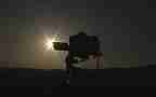 HF100 Solar Eclipse dimmed sun pan by camera realtime Cat.#V11489, 1920x1080 H.264 AVCHD (.MTS), 8 sec. at 30fps 