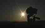 HF100 Solar Eclipse dimmed sun pan by camera realtime Cat.#V11490, 1920x1080 H.264 AVCHD (.MTS), 8 sec. at 30fps 