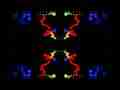 Gold-Blue-Red Kaleidoscopic GlowWorms light trails composite timelapse Cat.#V11615i, 1920x1080 Motion JPEG (.AVI), 31 sec. at 30fps 