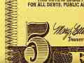 $5 5 and micro print artwork macro video Cat.#V11985, 1920x1080 Motion JPEG (.AVI), 11 sec. at 30fps 