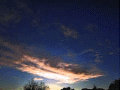 Nice sunset and clouds forming timelapse fade-out Cat.#V12169, 1920x1080 Motion JPEG(.AVI), 26 sec. at 30fps 