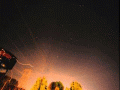 Timelapse chimney sparks and stars Canon 5D Mk2 Cat.#V12171, 1920x1080 Motion JPEG (.AVI), 51 sec. at 30fps 