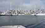 Anacapa Diving HS300 returning to port Cat.#V12696, 1920x1080 H.264/AVC1 (.MOV), 13 sec. at 30fps 