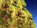 Sand Planet Fractal Terrain Rendering (Mandelbulb 3D) part 1 Cat.#V13867a, 1920x1080 Motion JPEG (.AVI), 21 sec. at 30fps 