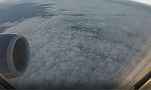 35000 feet LAX-BNA aerial view low cumulus layer dusk 4K Cat.#V24404, 3840x2160 H.264/MPEG-4 AVC/avc1(.MP4), 16 sec. at 29.971fps 